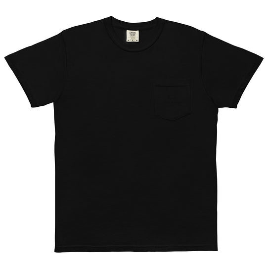 Tonal: Obsidian 4x4 Unisex Pocket T-Shirt - Black Logo