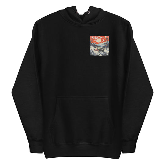 Retro: Ukiyo-e 4Runner Premium Unisex Hoodie