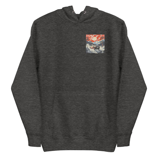 Retro: Ukiyo-e 4Runner Premium Unisex Hoodie