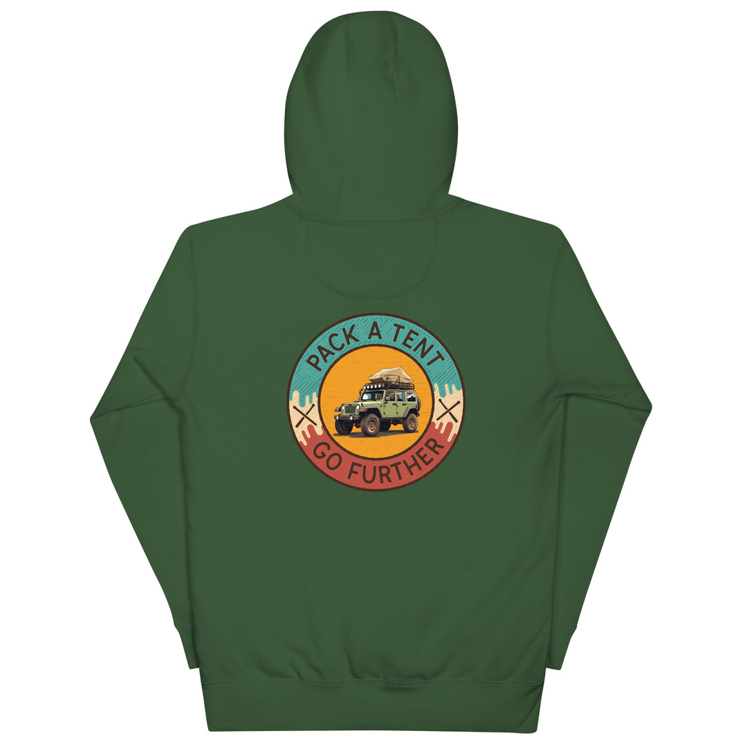 Retro: Pack A Tent Unisex Hoodie