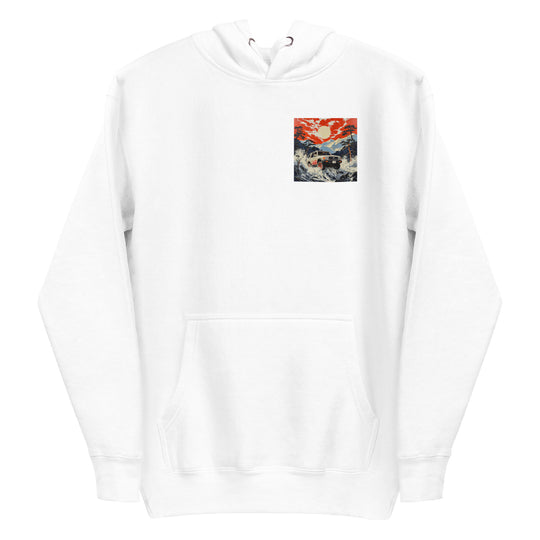 Retro: Ukiyo-e 4Runner Premium Unisex Hoodie